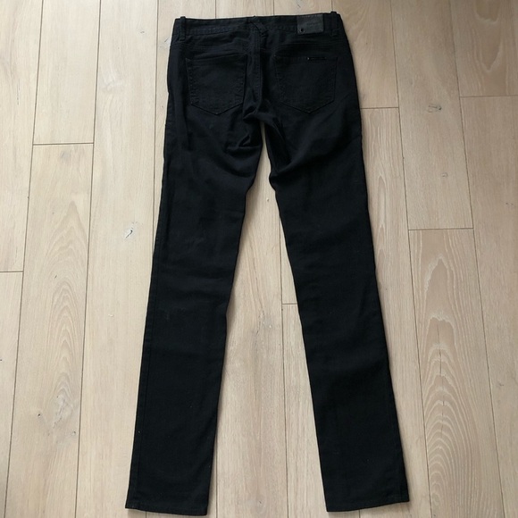 Armani Exchange Black Skinny Jeans Size 0 - Picture 3 of 12